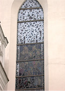 Fensterschäden der Klosterkirche (abhängig von klimatischen Bedingungen)